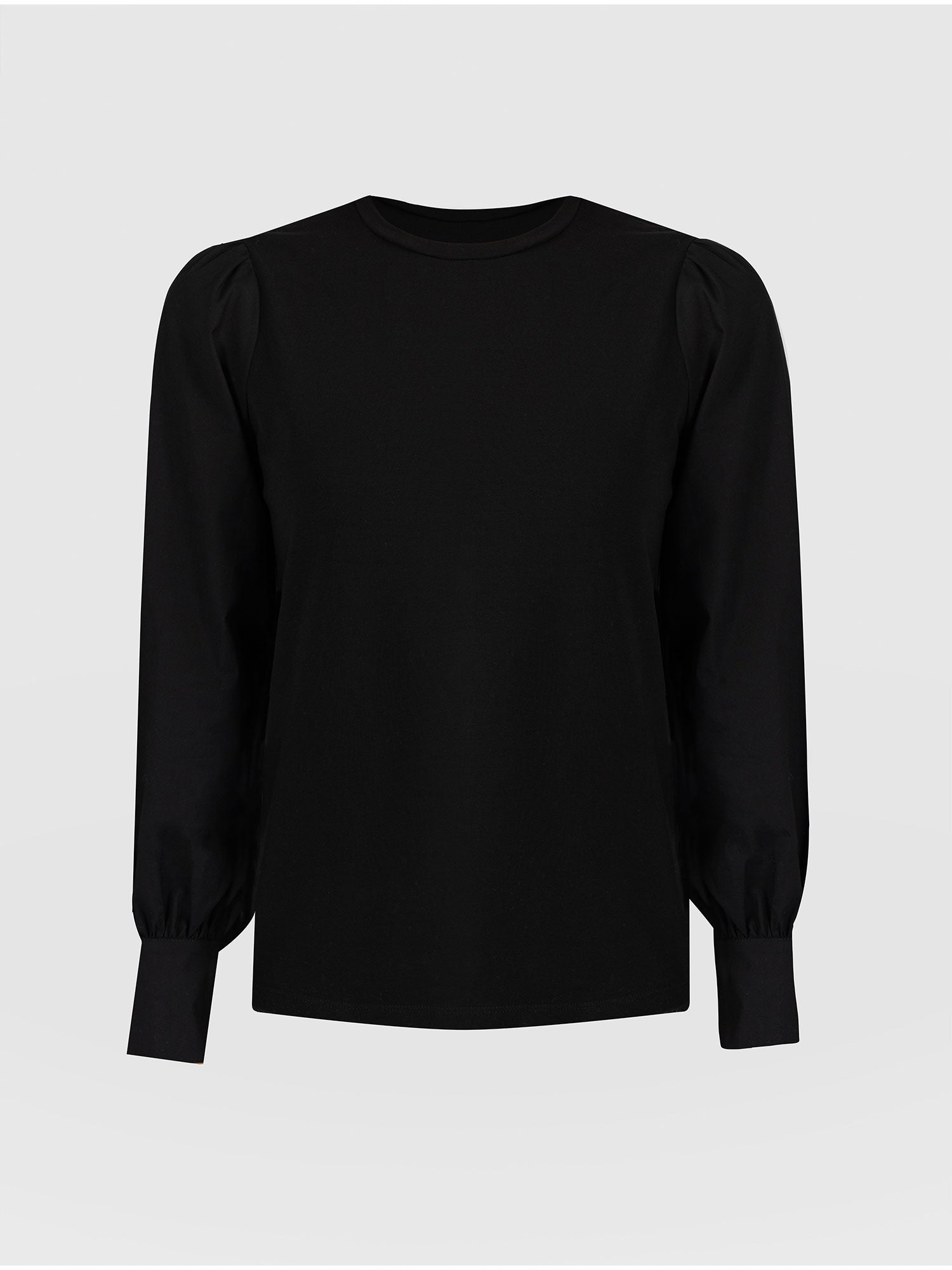Eva Mock Top Black - Women's Tops | Saint + Sofia® UK